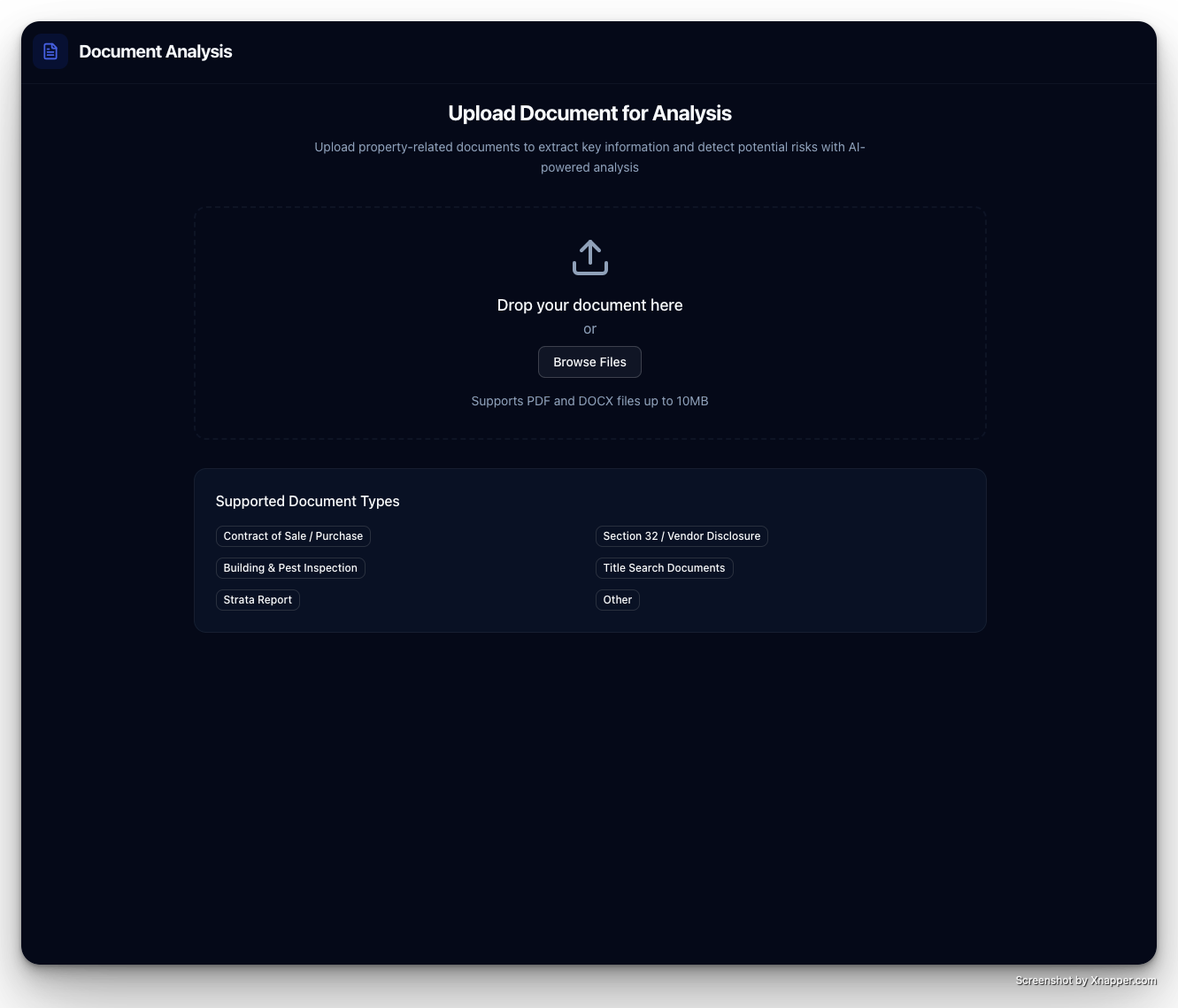 Document analysis example 1